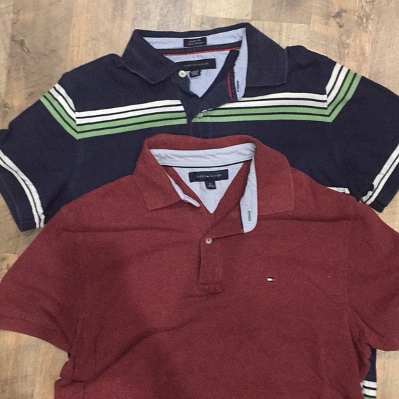 🖤lot sale🖤 2 men’s Tommy Hilfiger polos - Picture 1 of 6